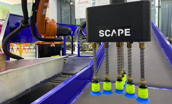 SCAPE Package Picker Gripper and Tool Unit
