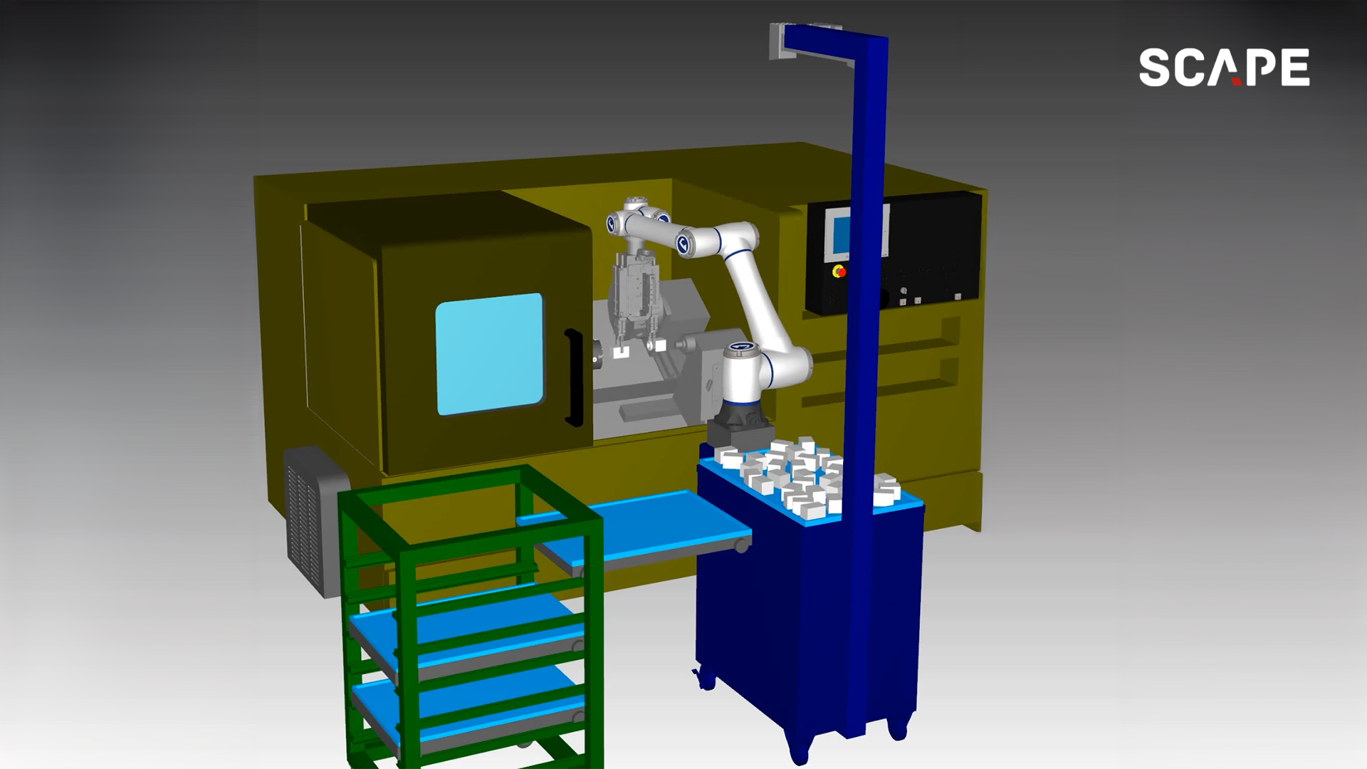 Scape Technologies pilot project CNC Machines