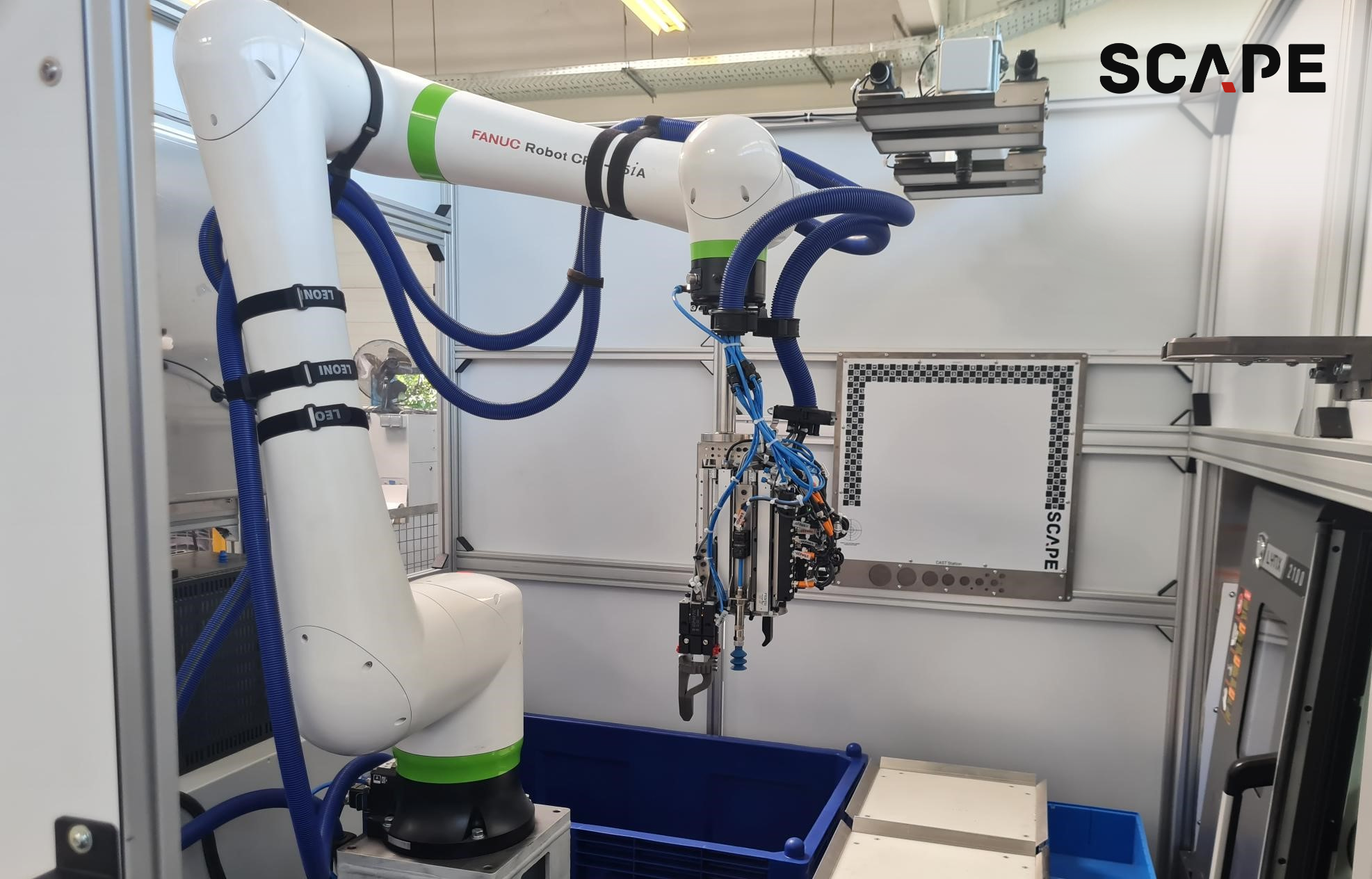 SCAPE Bin-Picking bei einem führenden österreichischen Unternehmen für Kunststoffe und Spritzguss