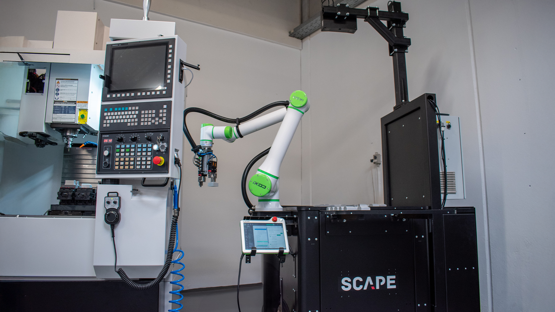 SCAPE CNC Machine Tending Solution - Automated machine tending